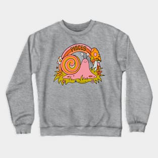 Pisces Snail Crewneck Sweatshirt